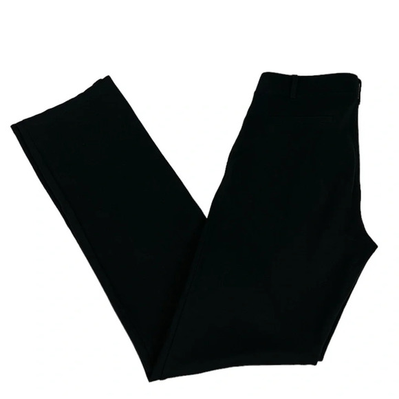 Betabrand Women’s Medium Black Pull-on Faux Pocket Straight Leg Pant - Picture 2 of 11